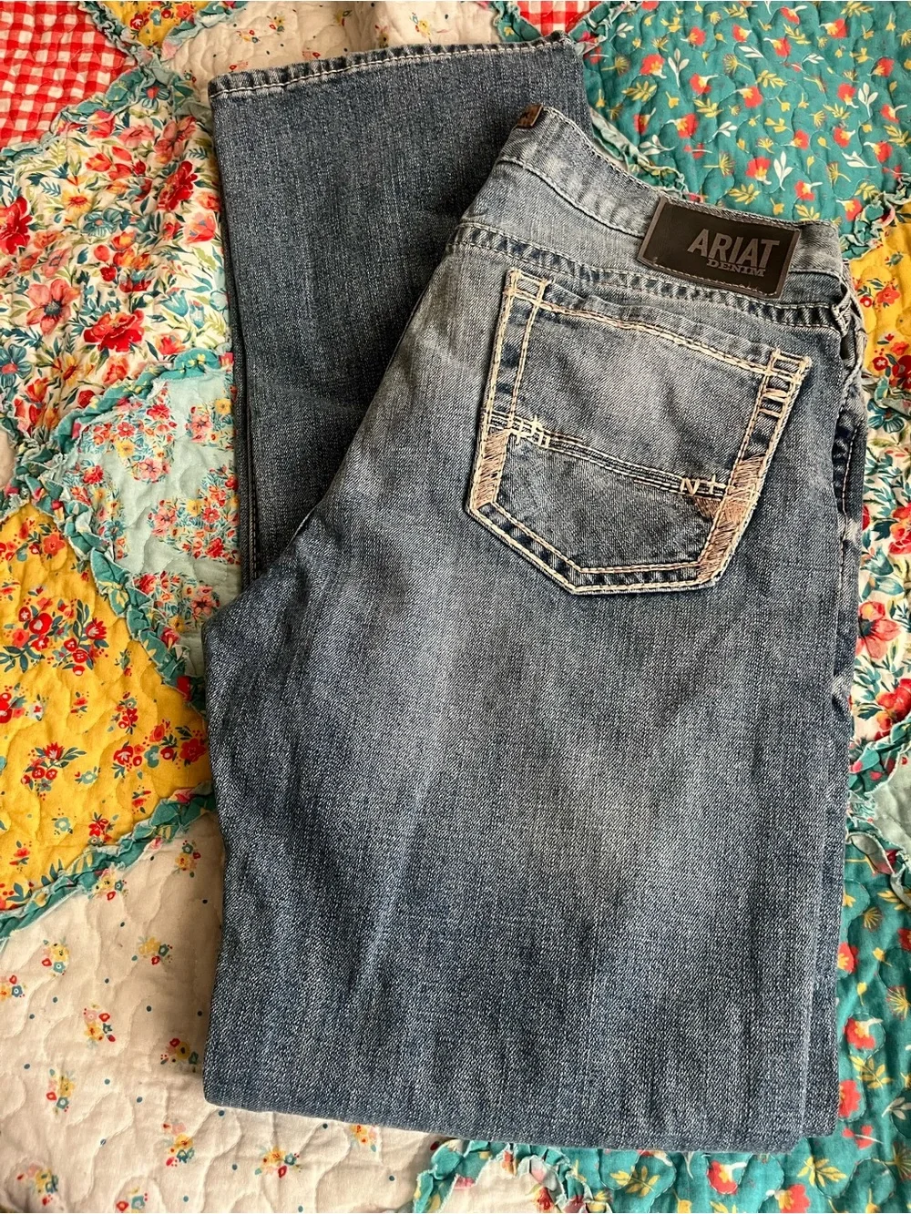 Ariat Women's Light Blue Boot Cut Jeans